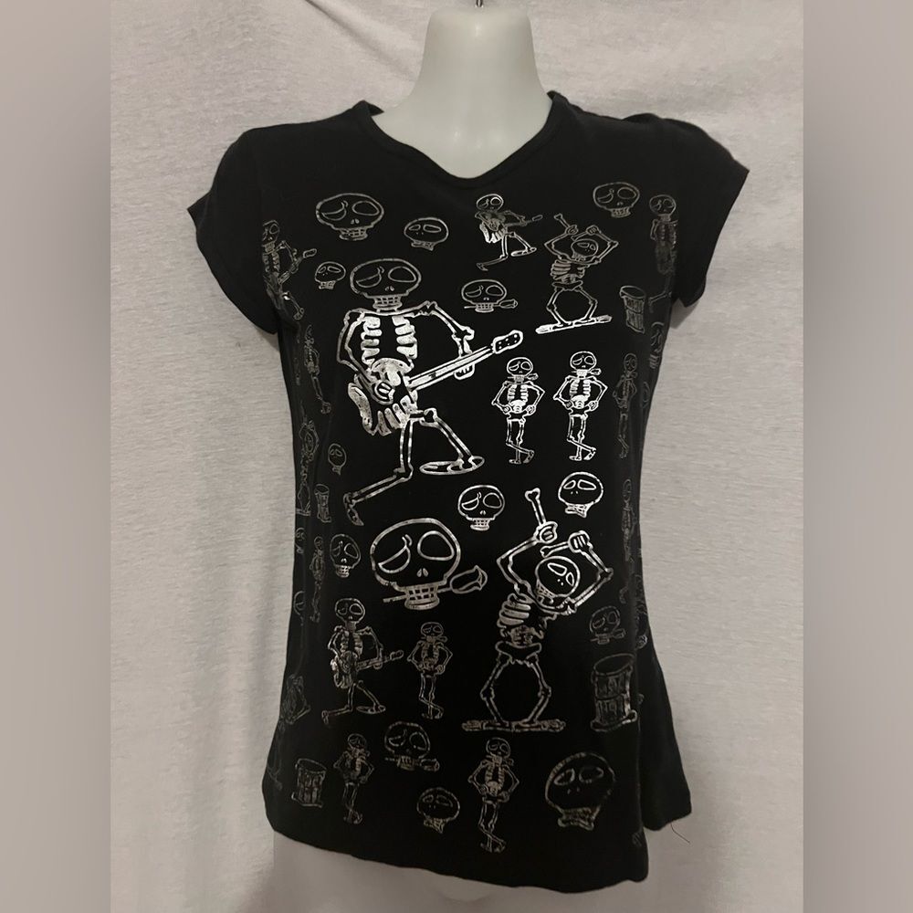 Mariachi Band skeleton shirt